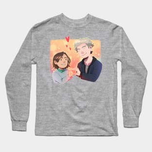 Whouffaldi heart Long Sleeve T-Shirt